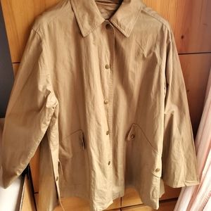Thomas Burberry Tan Men's Raincoat Size L/XL